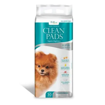 Tapete Higiênico Clean Pads 85x60cm - 30 unidades