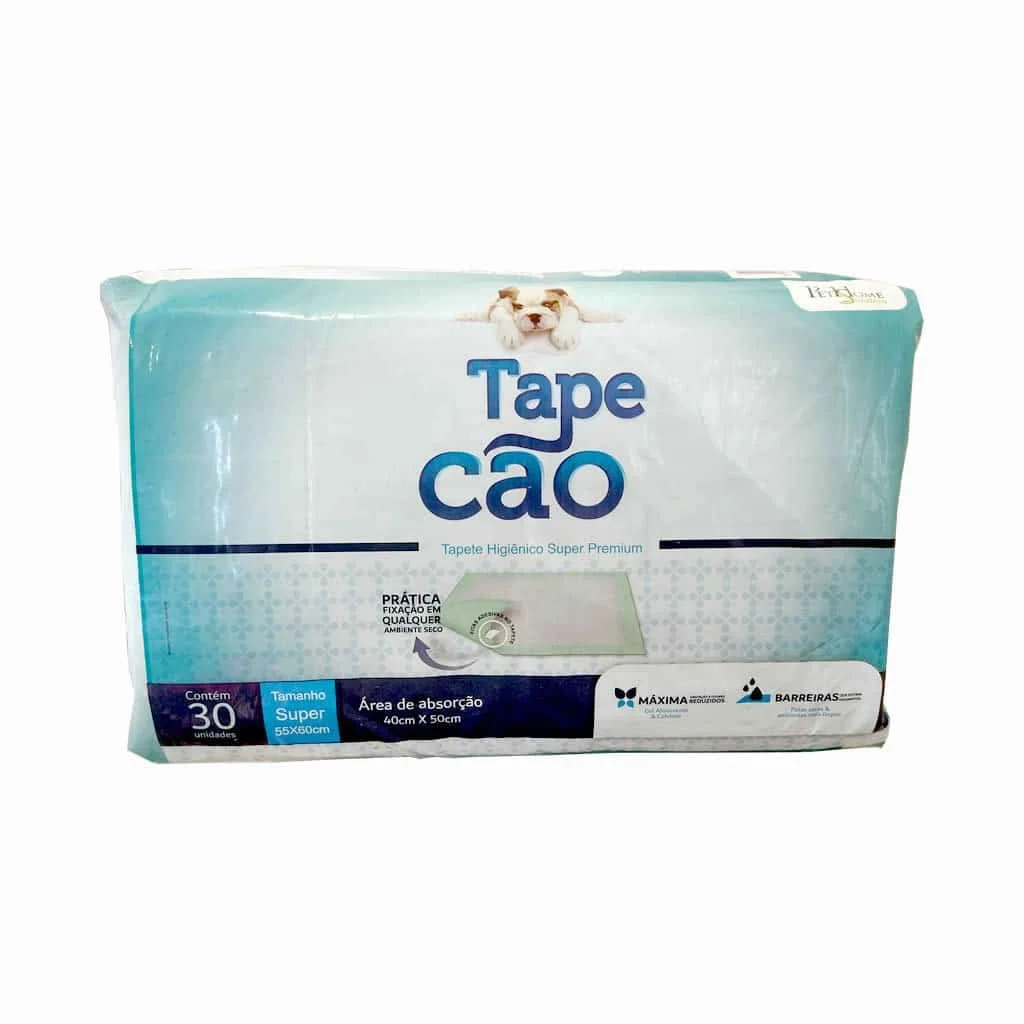 Tapete Higiênico Tapecão 55x60 - 30 unidades